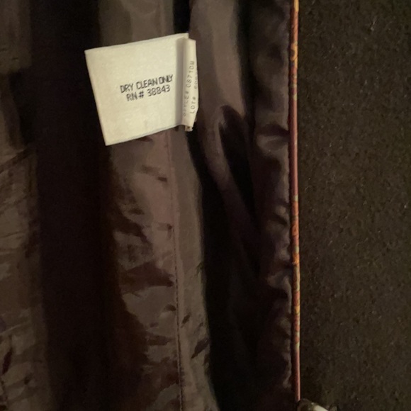 Dark Brown Wool coat - Picture 6 of 7